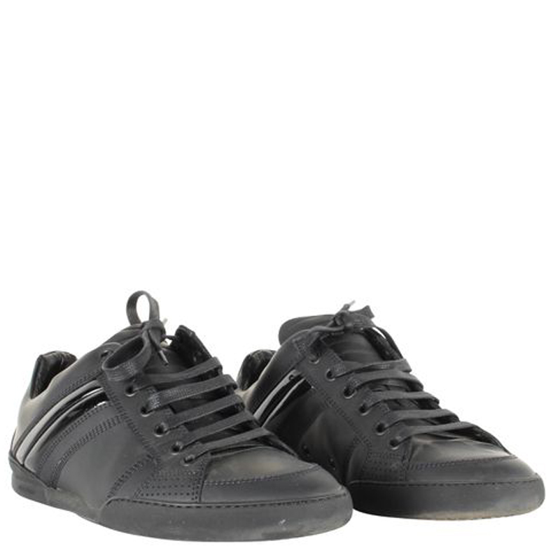 

Dior Black Leather Sneakers Size
