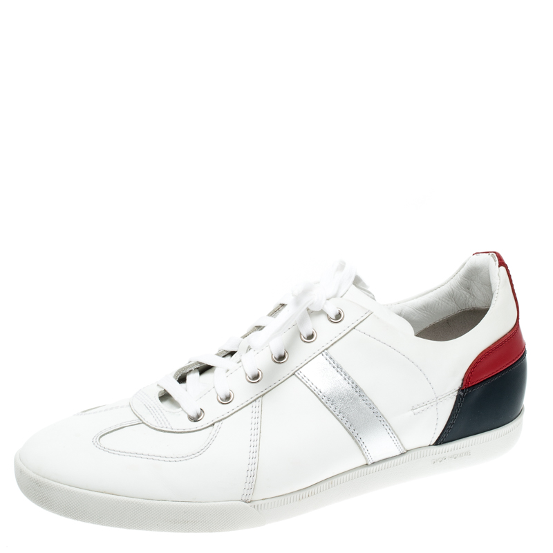 Dior Homme Multicolor Leather Lace Up Low Top Sneakers Size 43 Dior | TLC