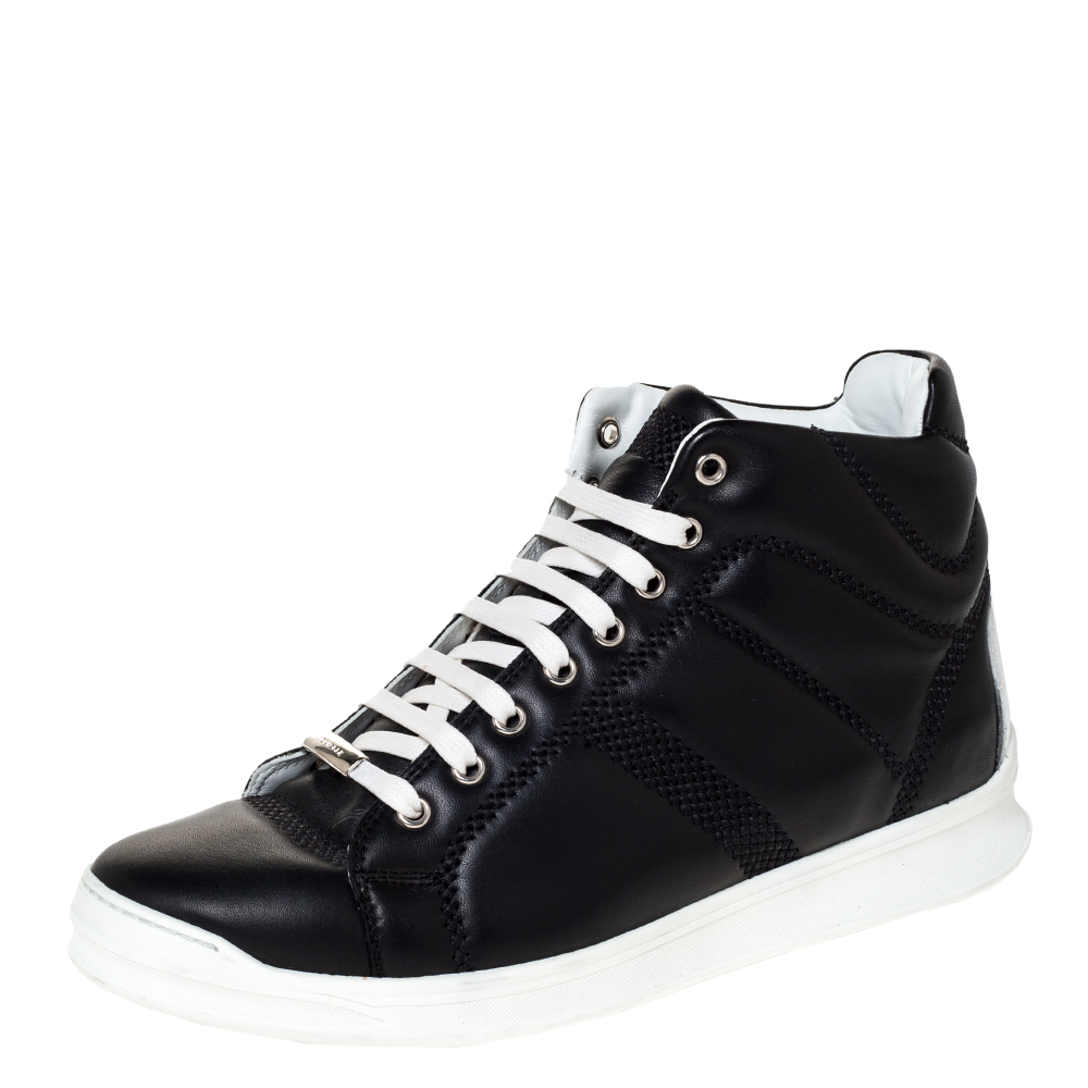 dior black high tops