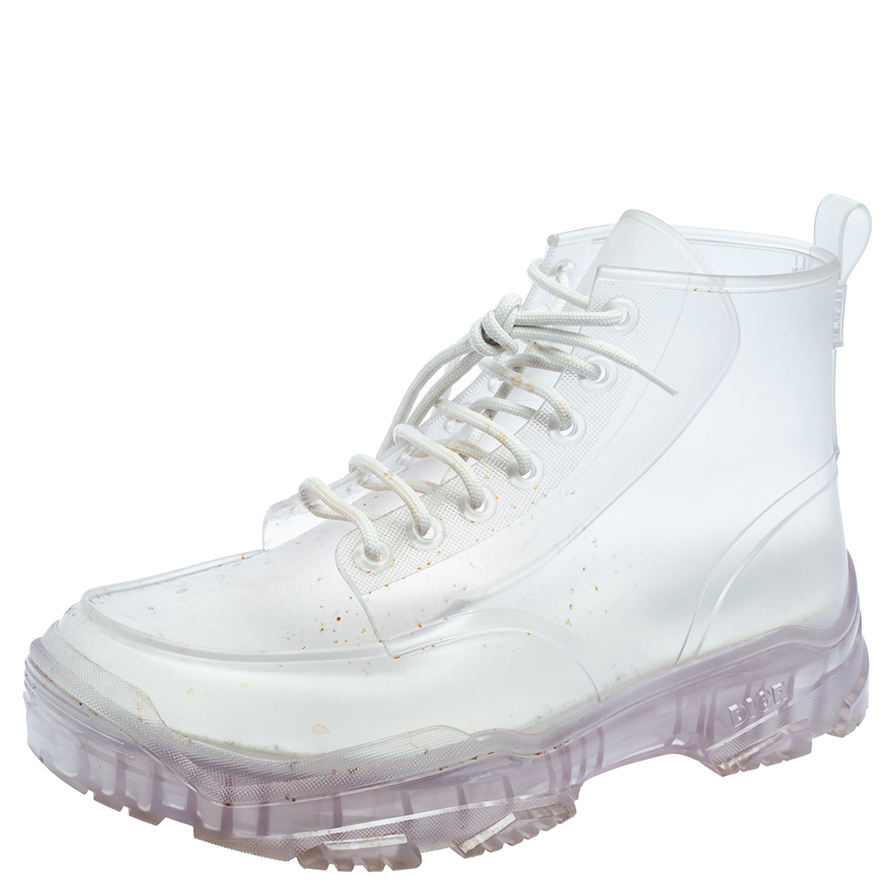 Pre-owned Dior Transparent Rubber Lace 