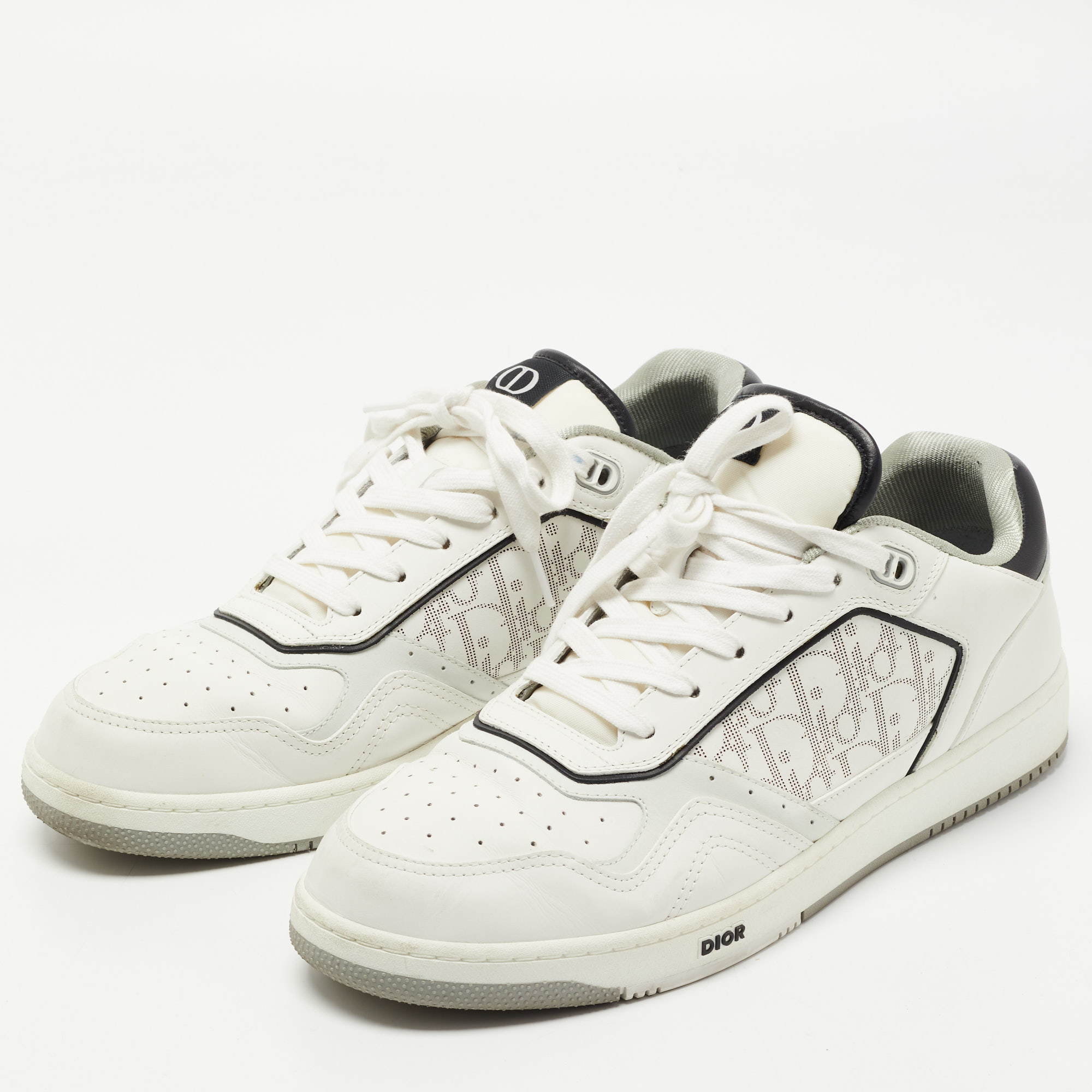 

Dior White Leather B27 Sneakers Size