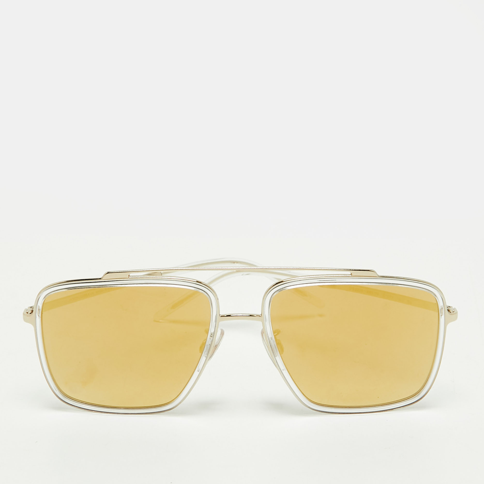 

Dolce & Gabbana Gold DG2220 Square Sunglasses