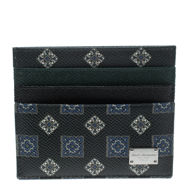 

Dolce and Gabbana Green Gift Box Set (Card Holder, iPhone 5 Case and Key Holder