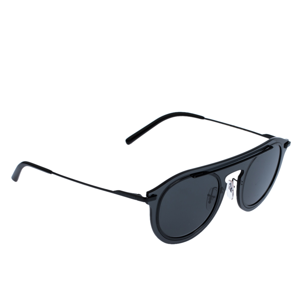 مملوكة مسبقًا Dolce & Gabbana Black/Grey DG2169 Sunglasses