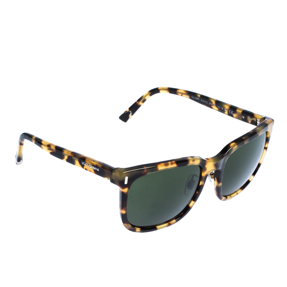 Dolce & Gabbana Havana/Green DG4271 Sunglasses