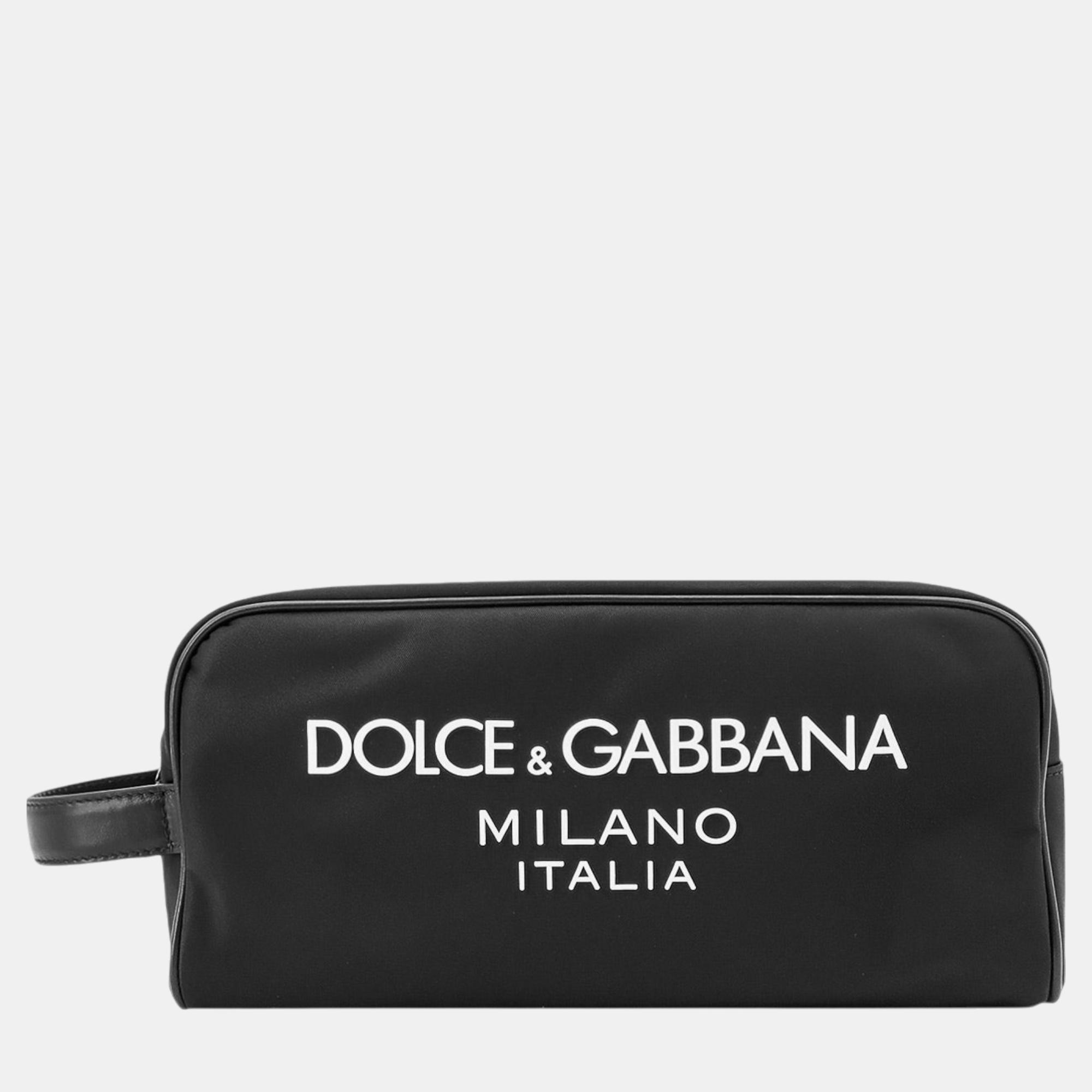 

Dolce & Gabbana Black Nylon Pouch