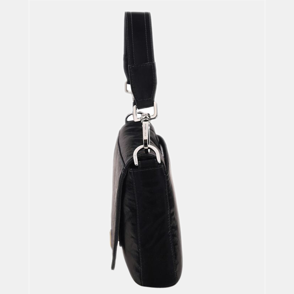

Dolce & Gabbana Black Nylon Samboil Logo Plaque Shoulder Bag