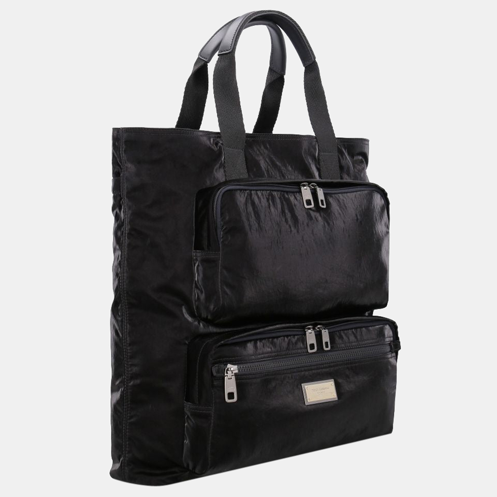 

Dolce & Gabbana Black Nylon Tote Bag