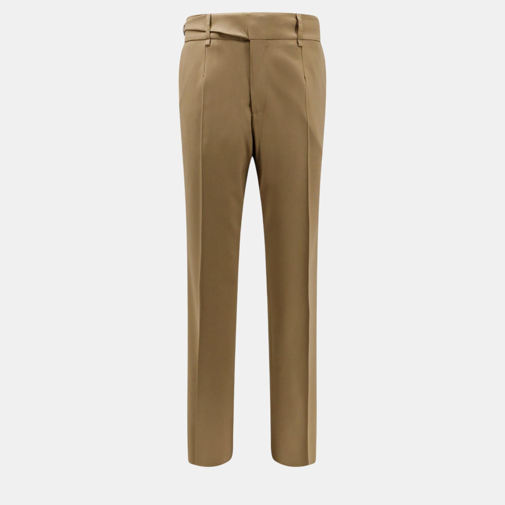 

Dolce & Gabbana Brown Virgin Wool Trouser