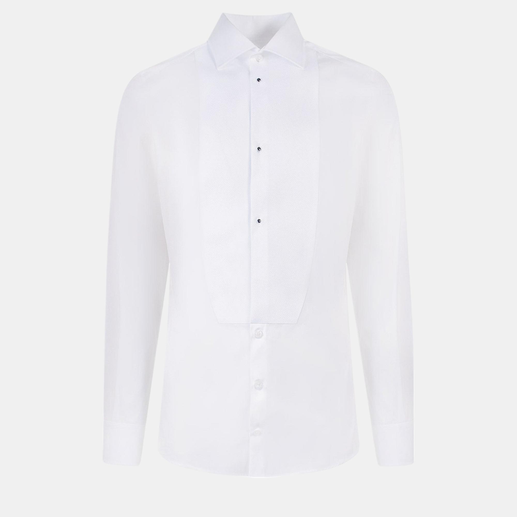 

Dolce & Gabbana White Cotton Shirt IT