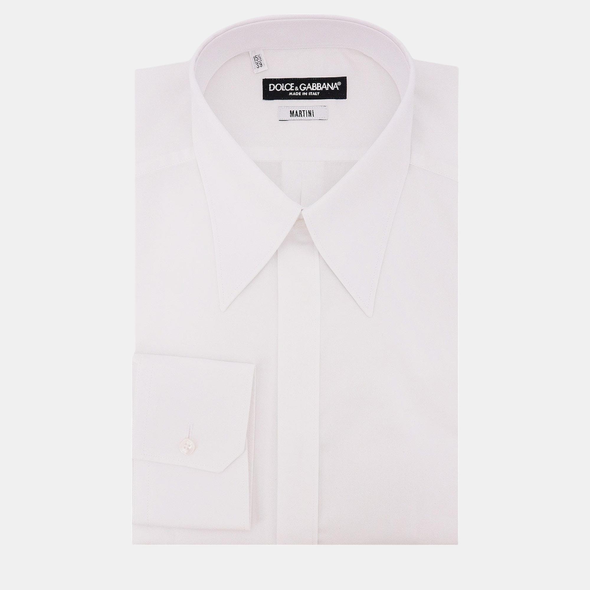 

Dolce & Gabbana White Cotton Shirt IT