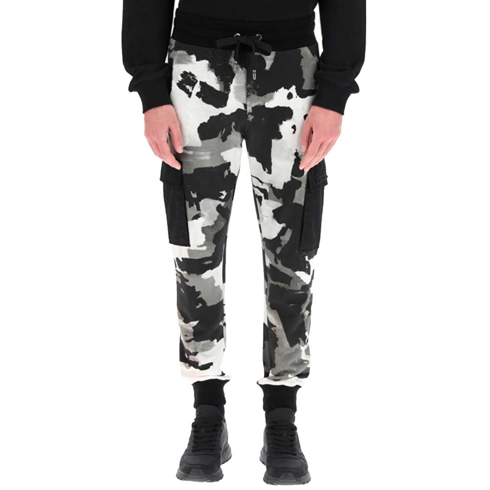 

Dolce & Gabbana Multicolor Camouflage Jogging Trousers Size IT 46