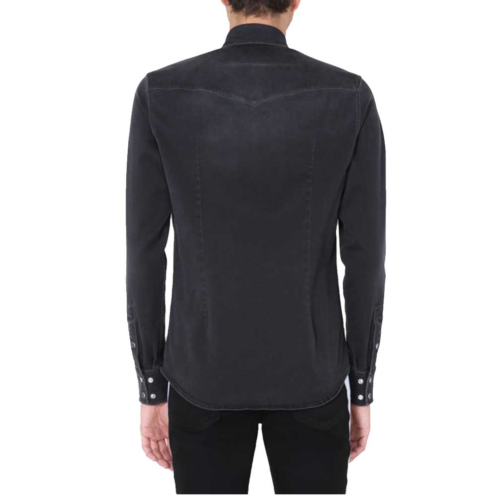 

Dolce & Gabbana Black Denim Shirt Size EU 40