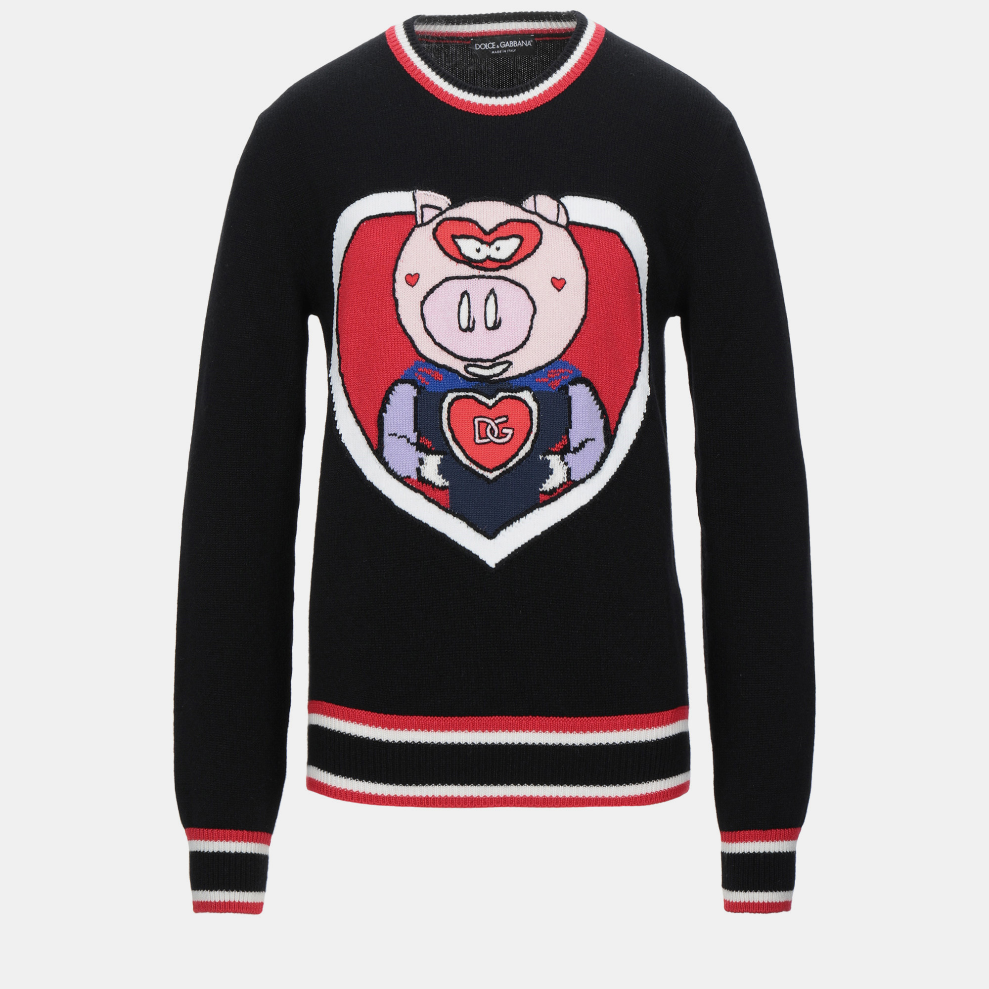 

Dolce & Gabbana Cashmere Sweater 52, Black
