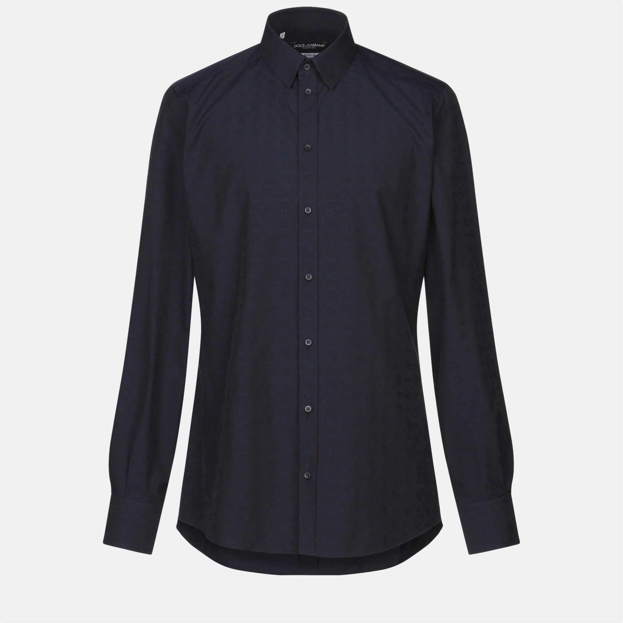 

Dolce & Gabbana Cotton Shirts 39, Black