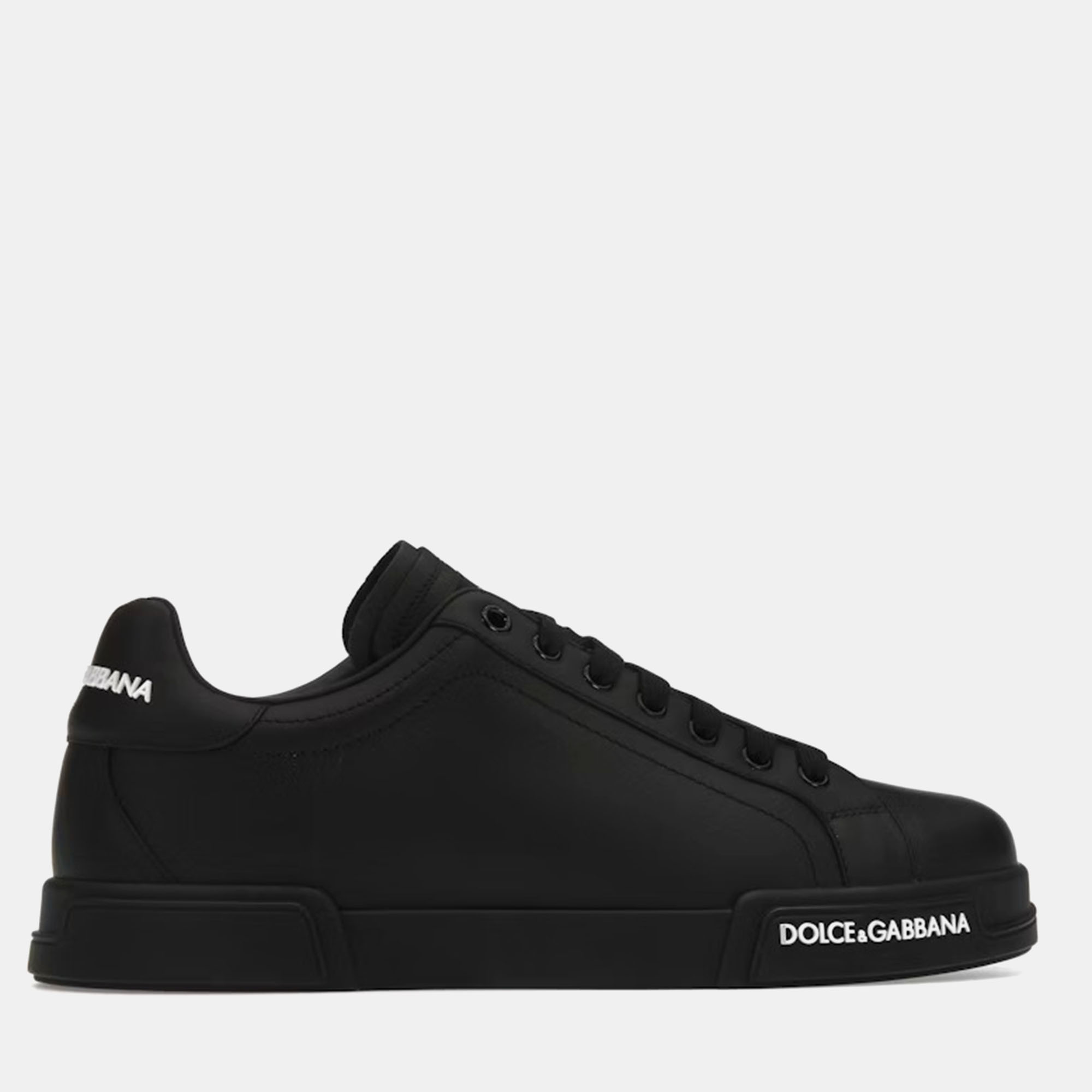 

Dolce & Gabbana Classic Black White Portofino Sneakers EU