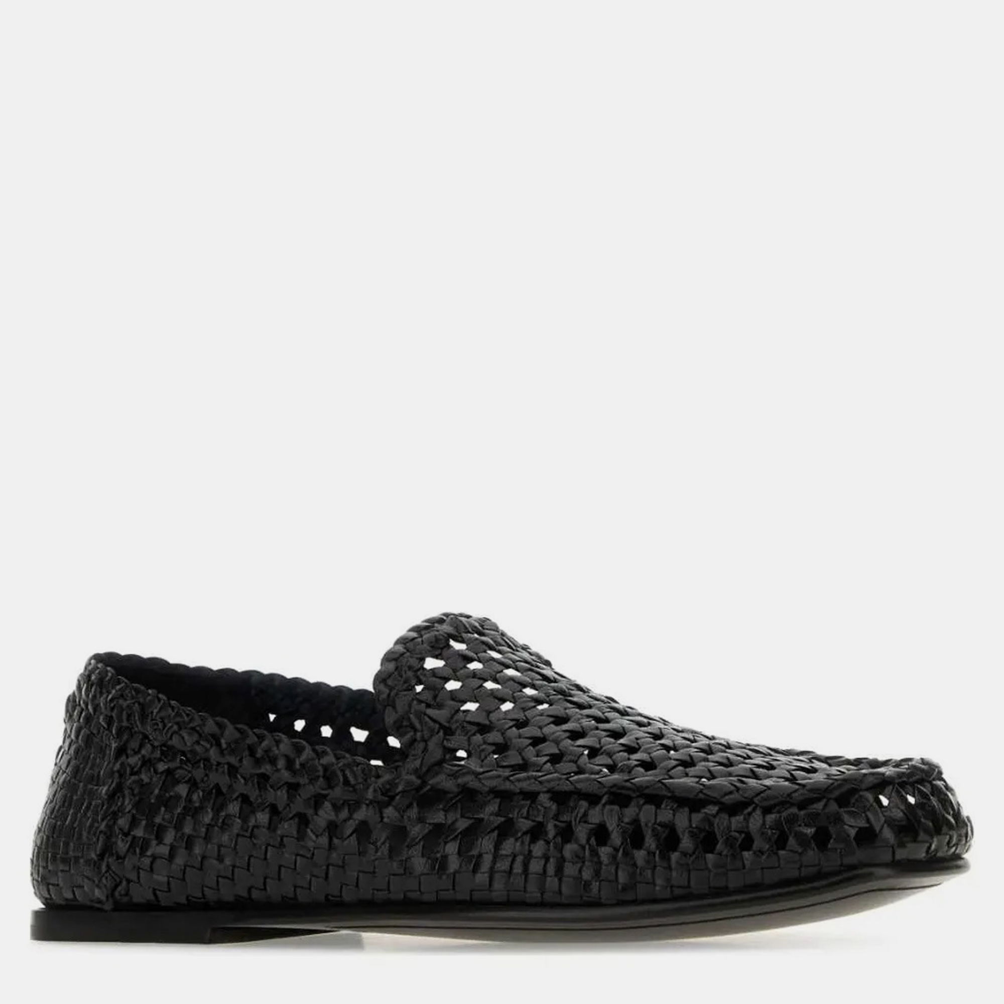 

Dolce & Gabbana Black Leather Loafers