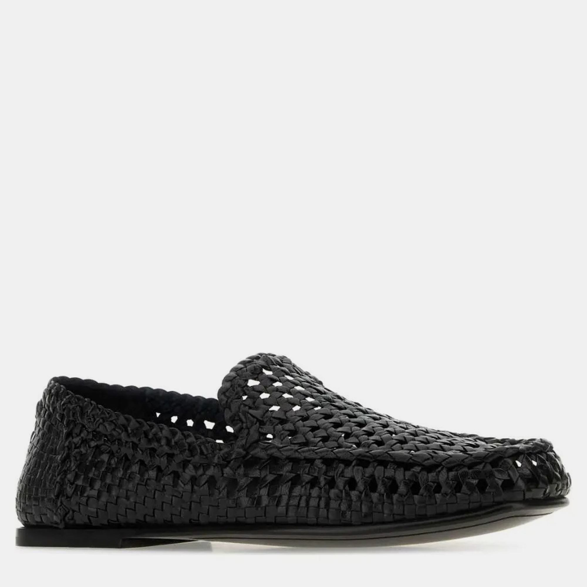 

Dolce & Gabbana Black Leather Loafers