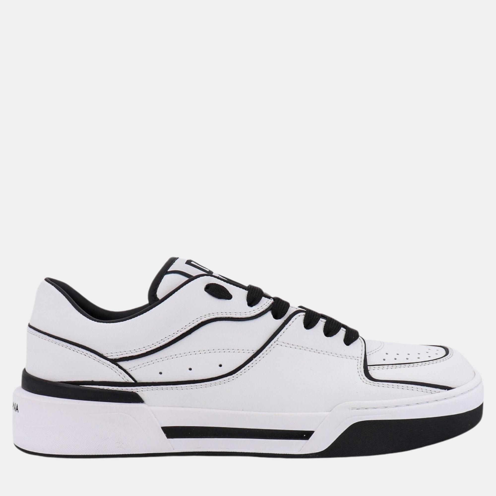 

Dolce & Gabbana White New Roma Sneakers EU