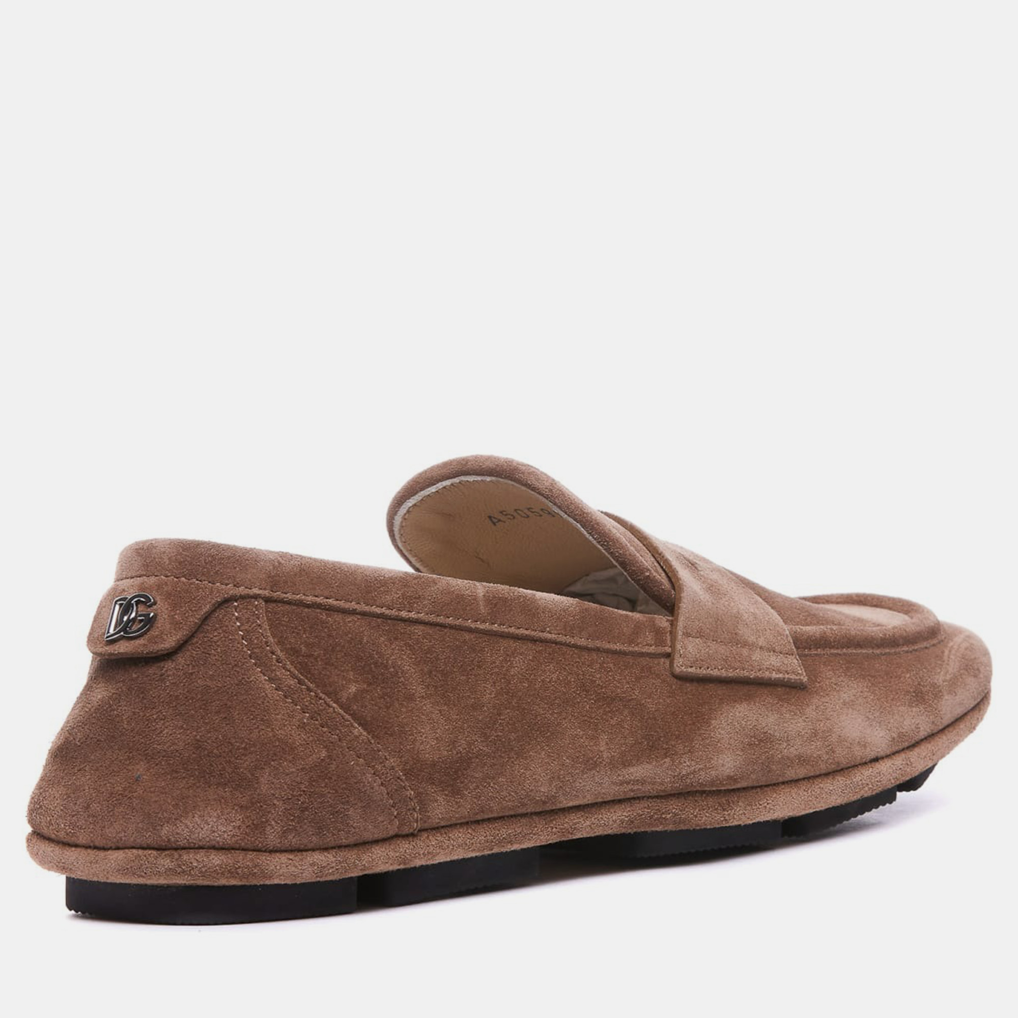 Dolce & Gabbana Brown Suede Loafers Men’s IT 45 