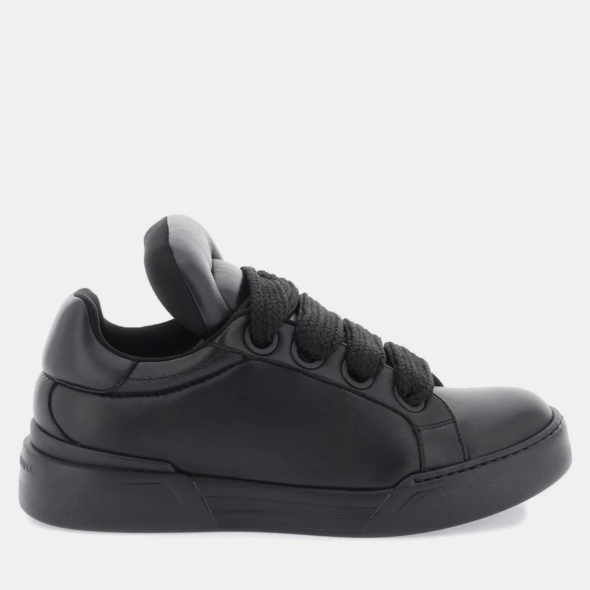 

Dolce & Gabbana Black Stitch Detail Sneakers Men’s