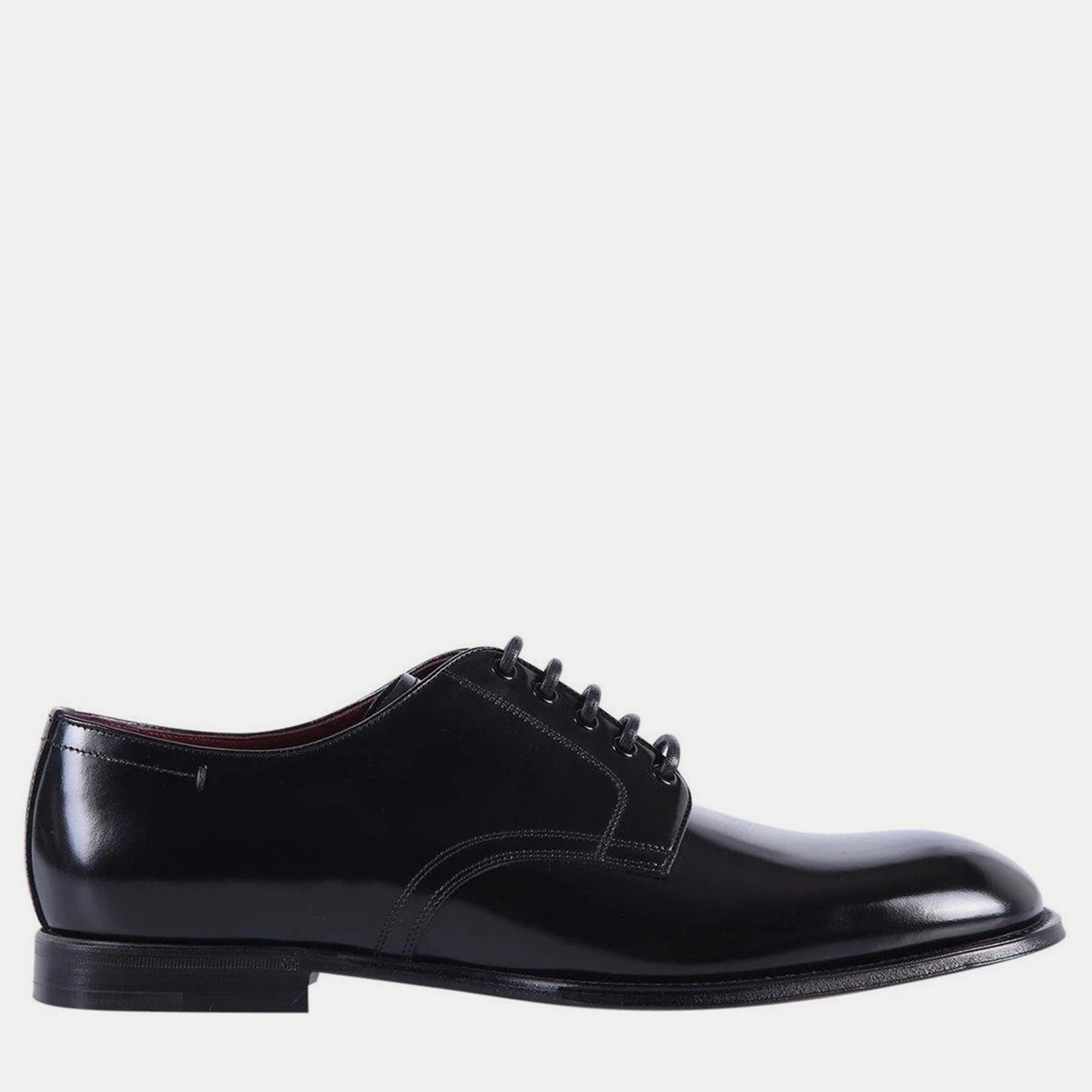 

Dolce & Gabbana Black Classic Derby Shoes Men’s