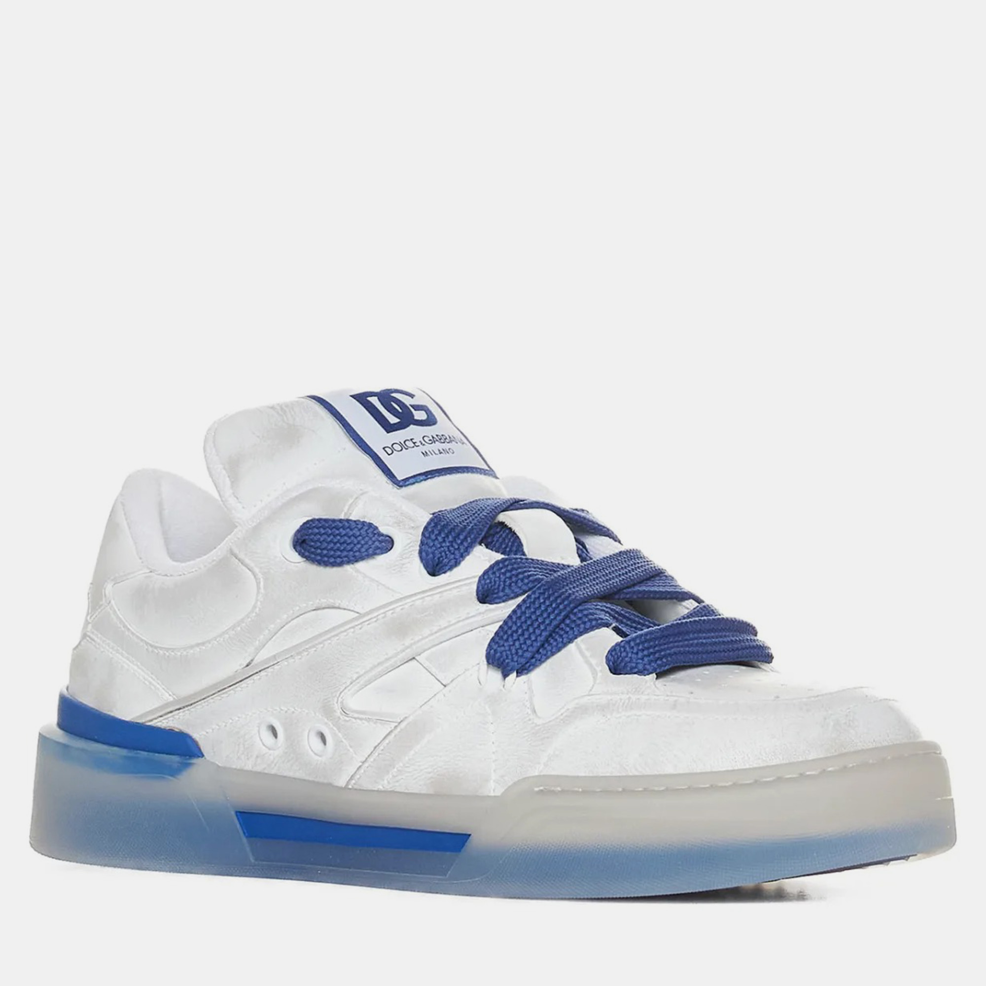 

Dolce & Gabbana White Blue Sneakers Men’s IT