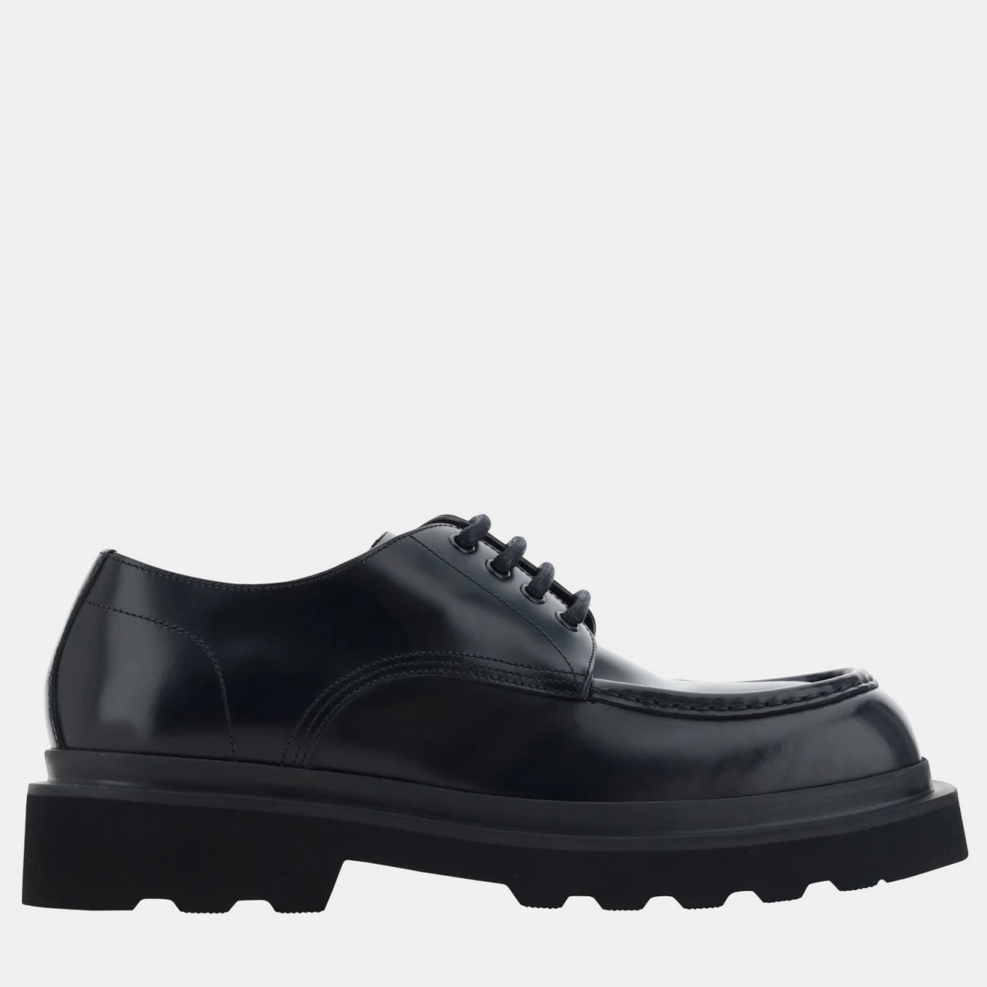 

Dolce & Gabbana Black Derby Lace Up Shoes Men’s IT 41