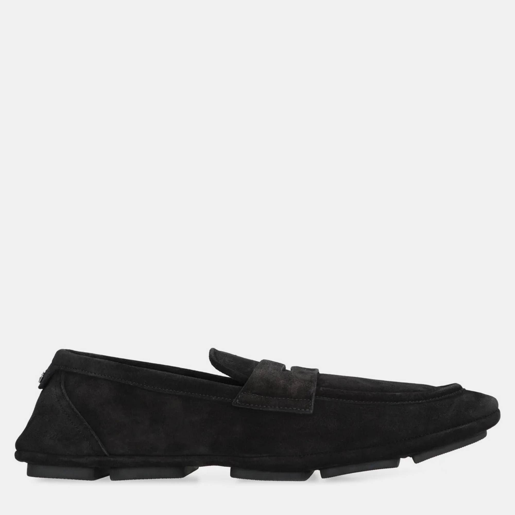 

Dolce & Gabbana Black Suede Loafers Men’s IT 40