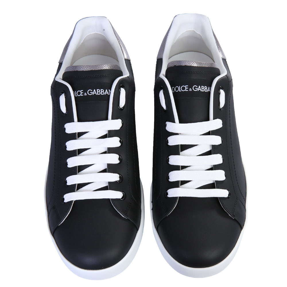 

Dolce & Gabbana Black Low Sneakers Size EU