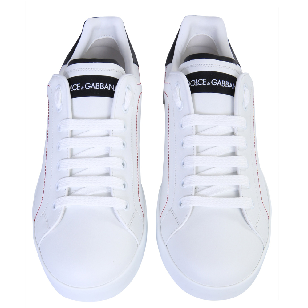 

Dolce & Gabbana White Portofino Sneakers Size EU