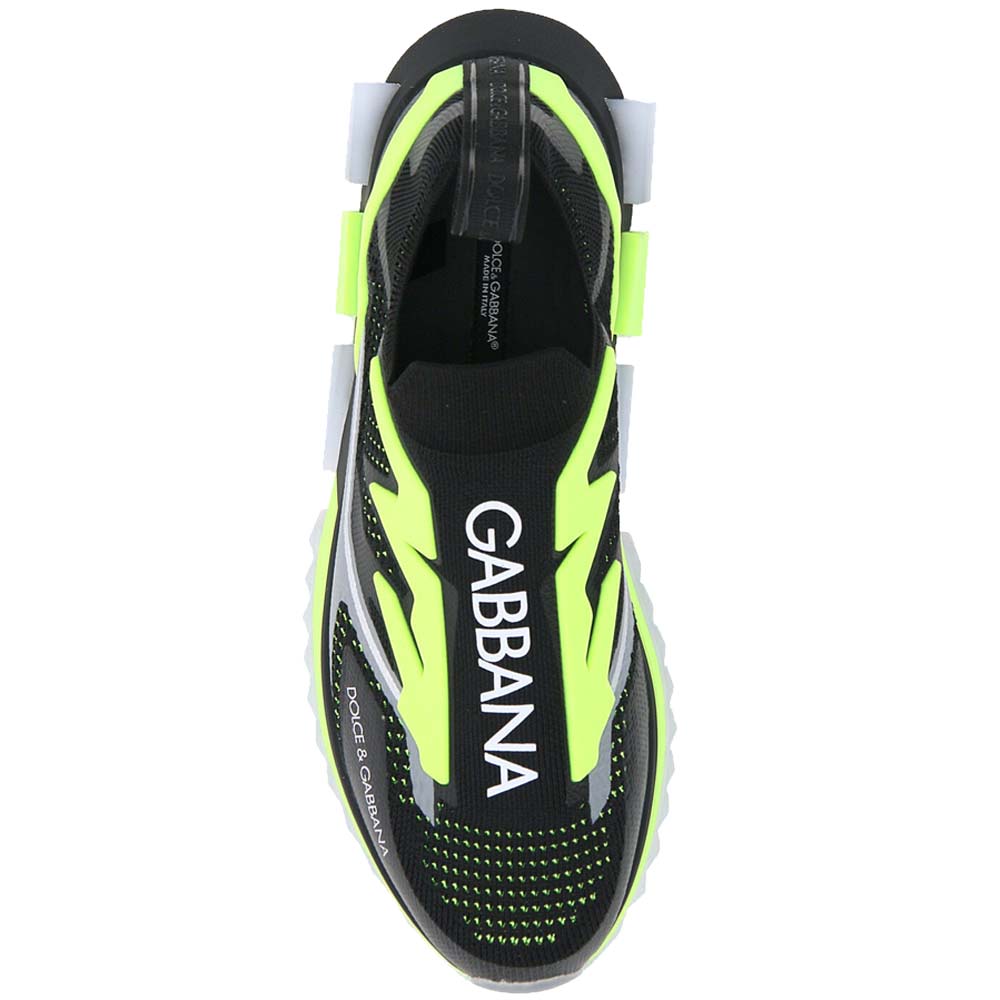 

Dolce & GabbanaN Multicolor Sorrento New Slip-On Sneakers Size EU