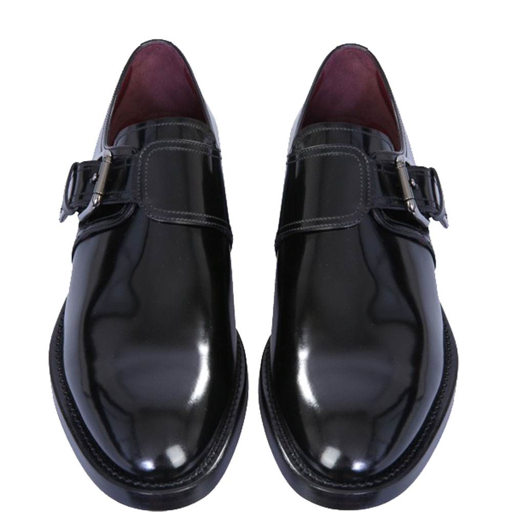 

Dolce & Gabbana Black Monkstrap Shoes Size IT