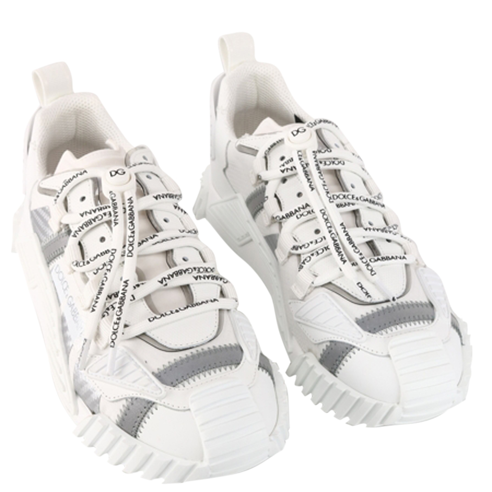 

Dolce & Gabbana White Ns1 mixed materials Sneakers Size EU