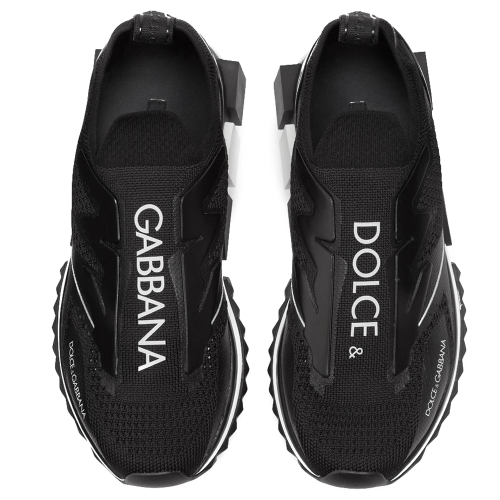 

Dolce & Gabbana Black Sorrento Sneakers Size EU