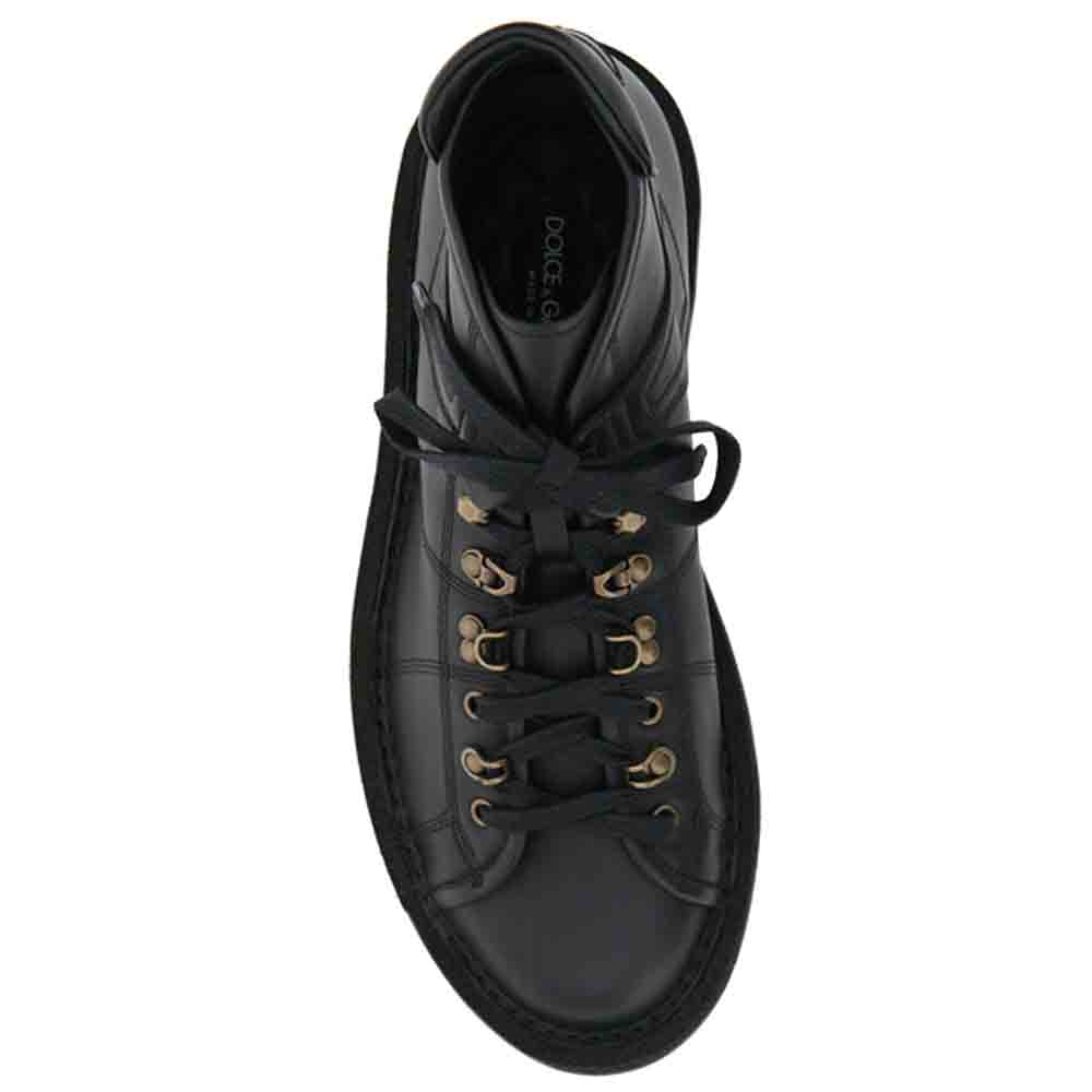 

Dolce & Gabbana Black Modigliani Lace-Up Shoes Size IT