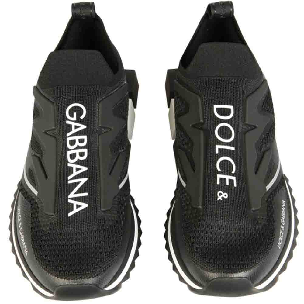 

Dolce & Gabbana Black Sorrento Sneakers Size IT