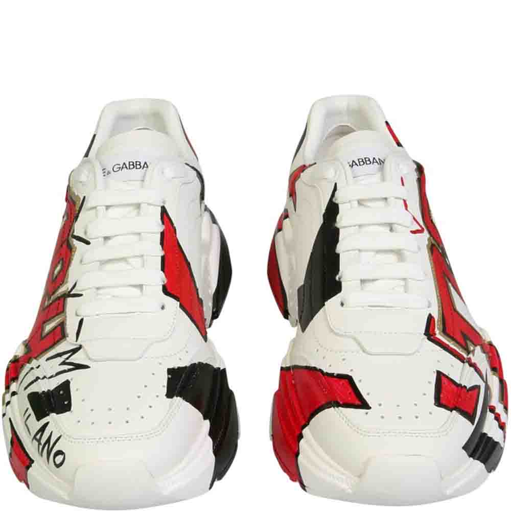 

Dolce & Gabbana Multicolour Handpainted Daymaster Sneakers Size IT, Multicolor