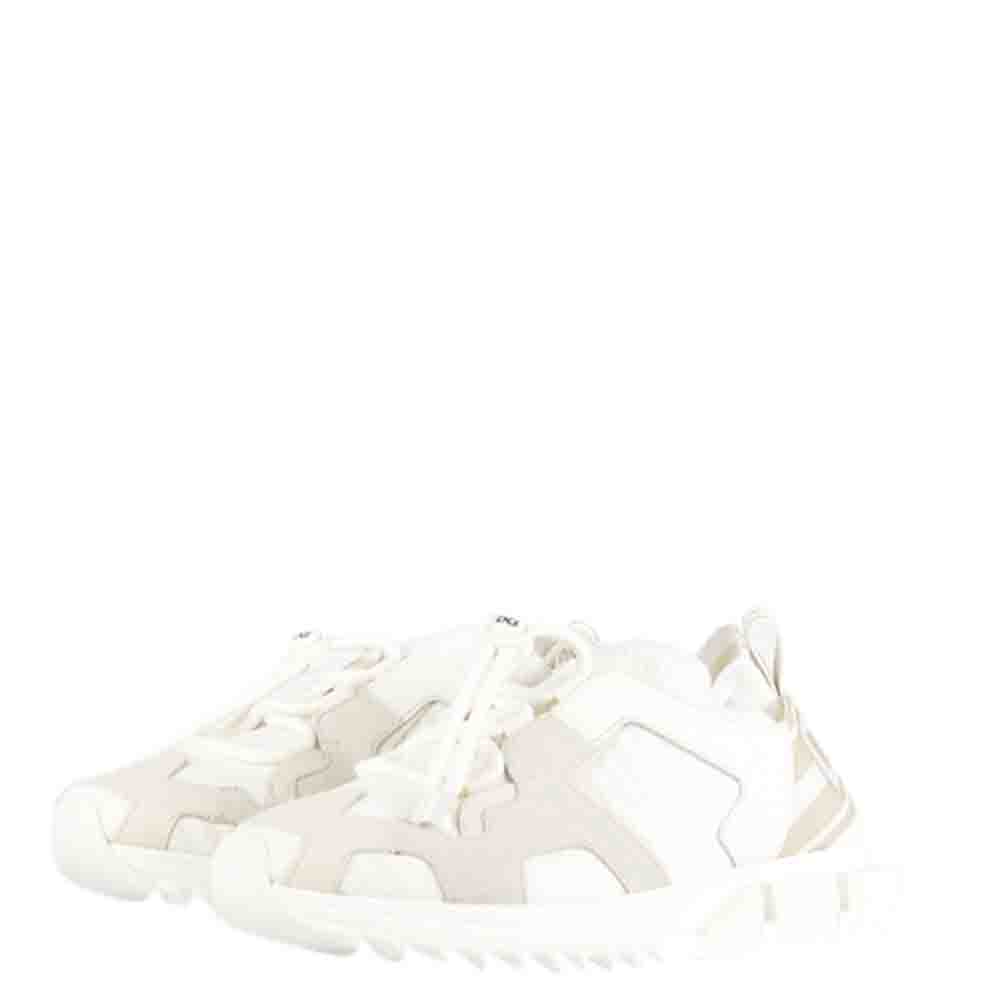 

Dolce & Gabbana White Sorrento Low-top Sneakers Size