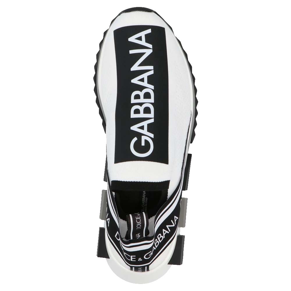 

Dolce & Gabbana White Sorrento Sneakers Size EU