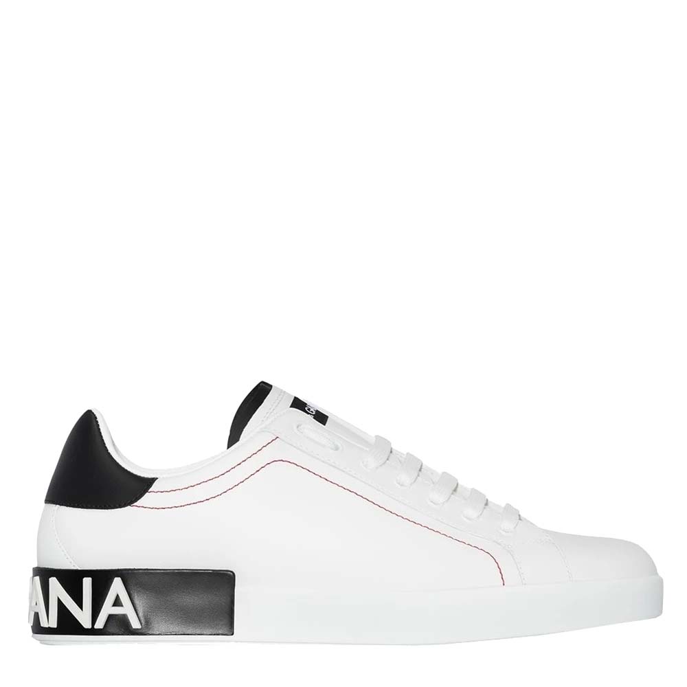 

Dolce & Gabbana White Portofino Sneakers Size EU