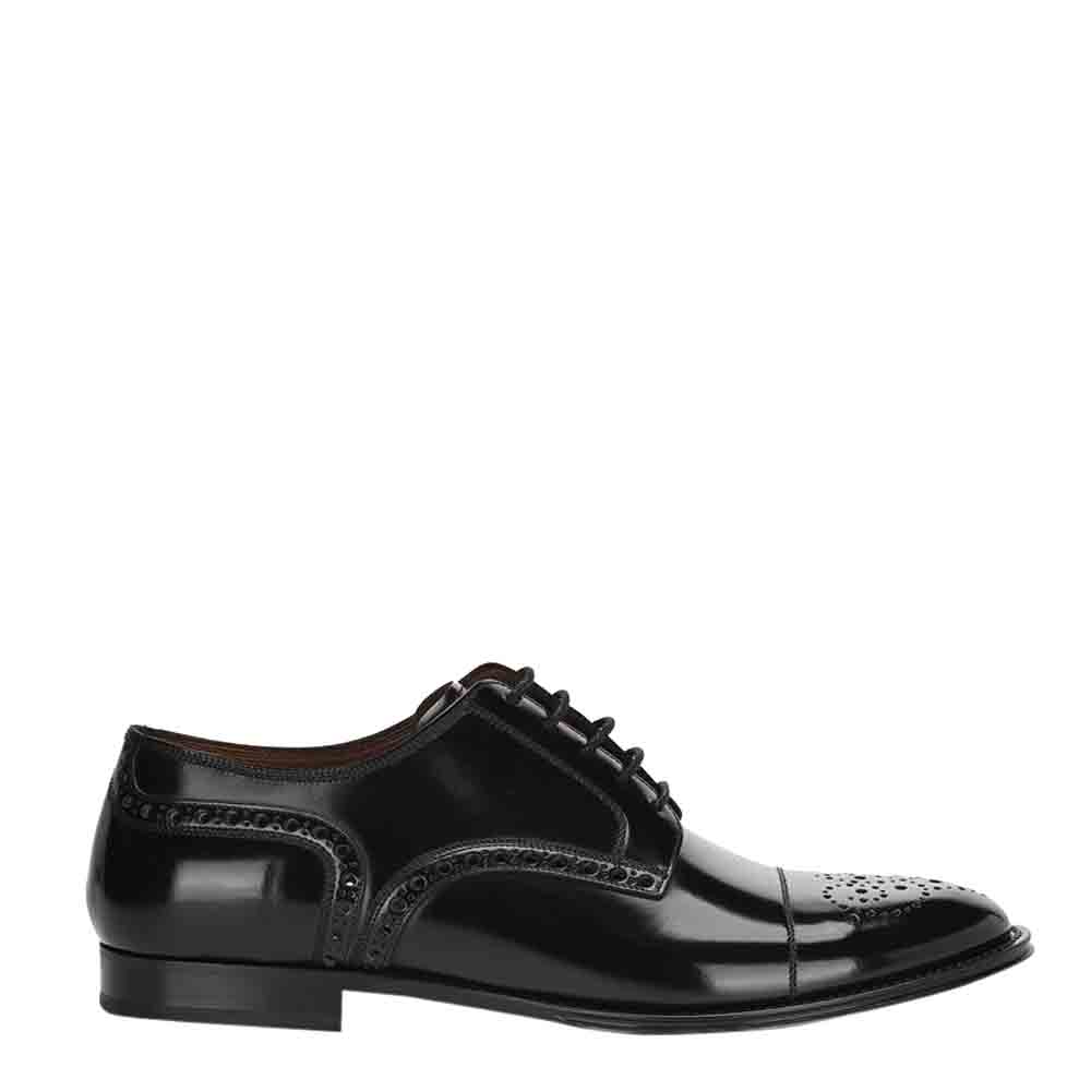 Dolce & Gabbana Black Derby Size EU 42.5