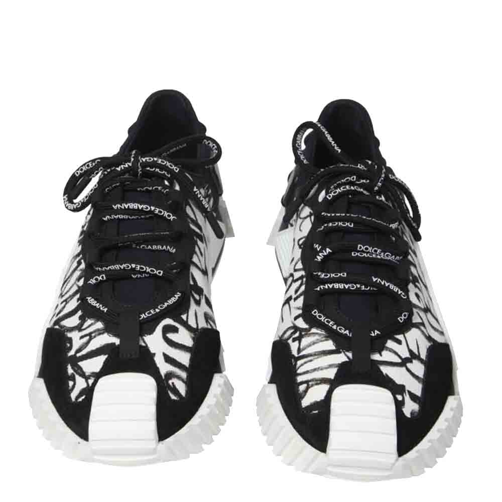 

Dolce & Gabbana Black/White NS1 Sneakers Size IT