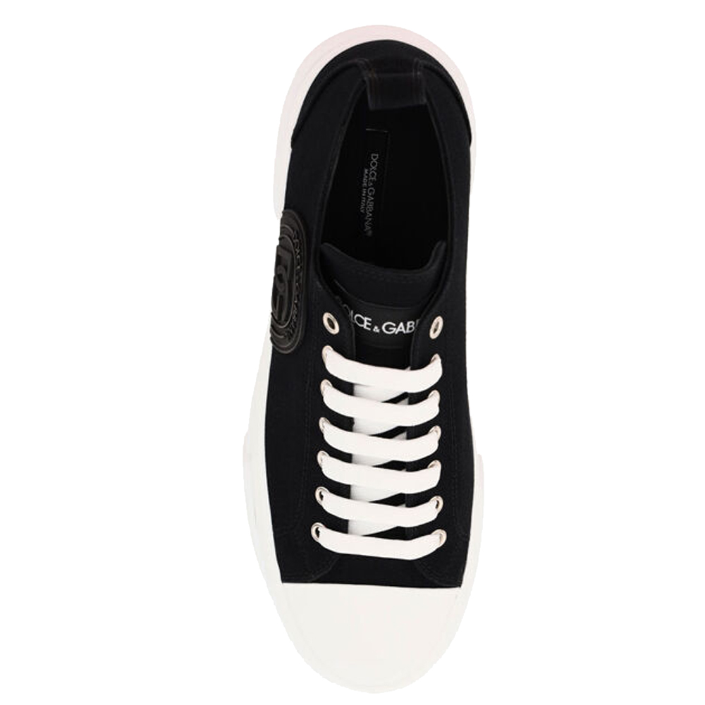 

Dolce & Gabbana Black Portofino Light Sneakers Size IT