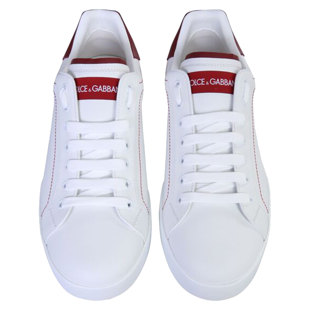 

Dolce & Gabbana White Portofino Sneakers Size IT