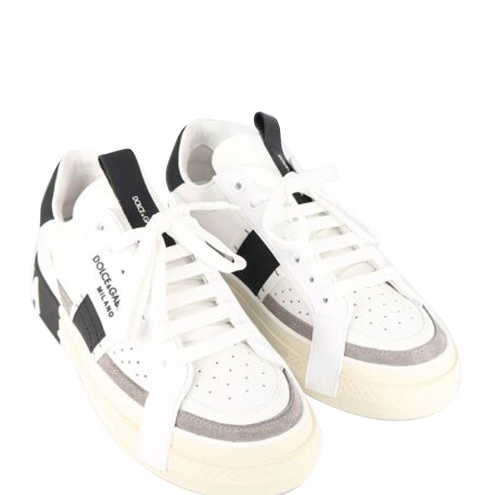 

Dolce & Gabbana Custom 2.Zero Leather Sneakers Size EU, Multicolor