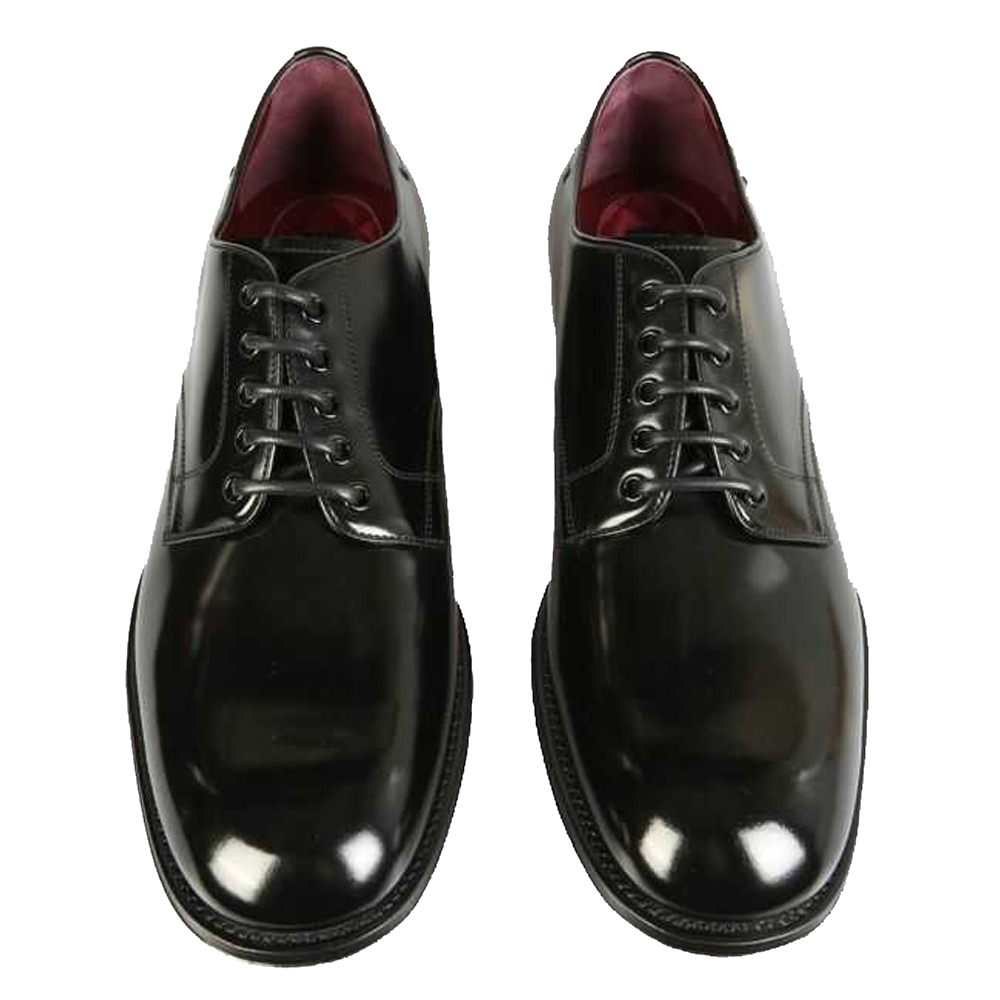 

Dolce & Gabbana Black Michelangelo Classic Derby Shoes Size IT