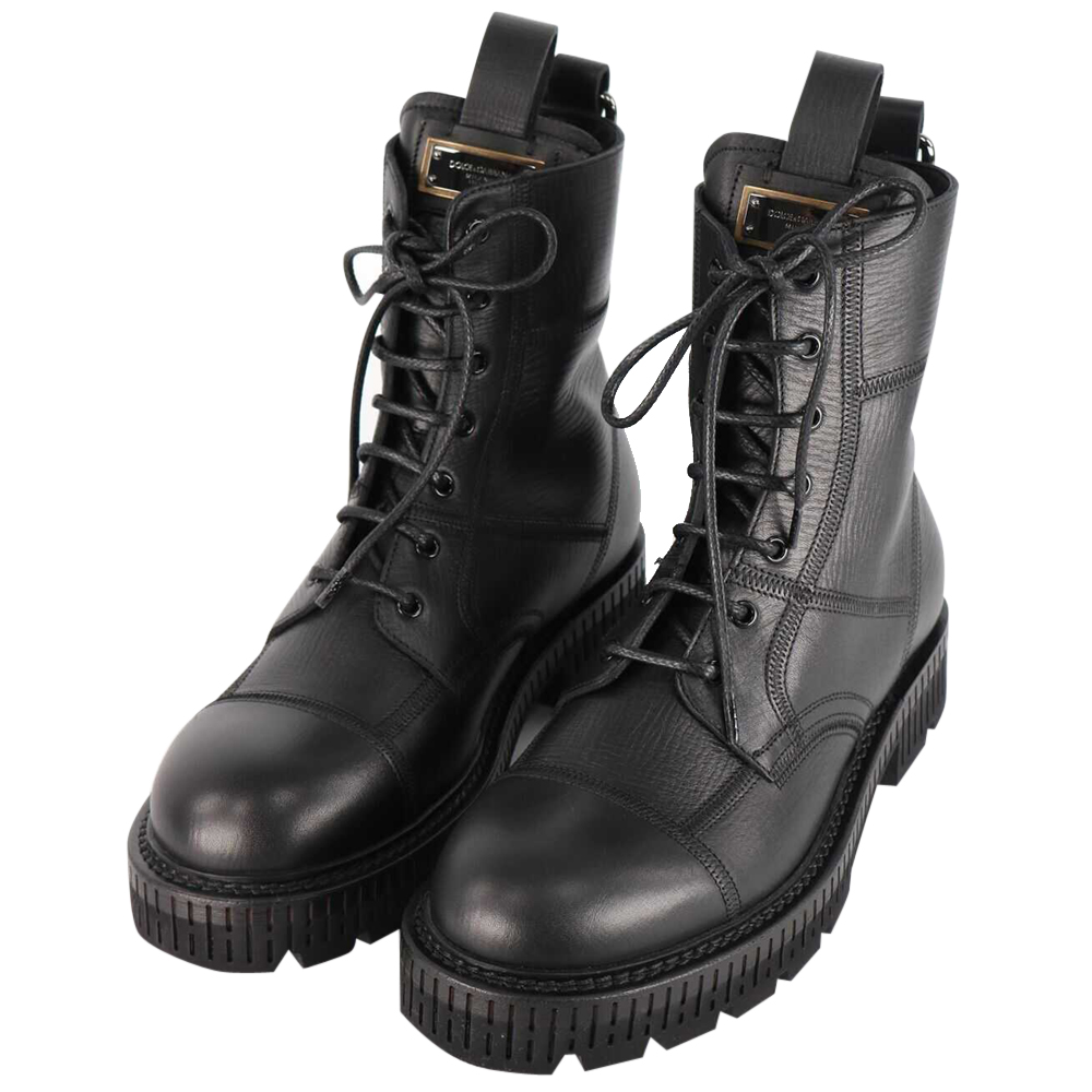 

Dolce & Gabbana Black Bernini Boots Size EU