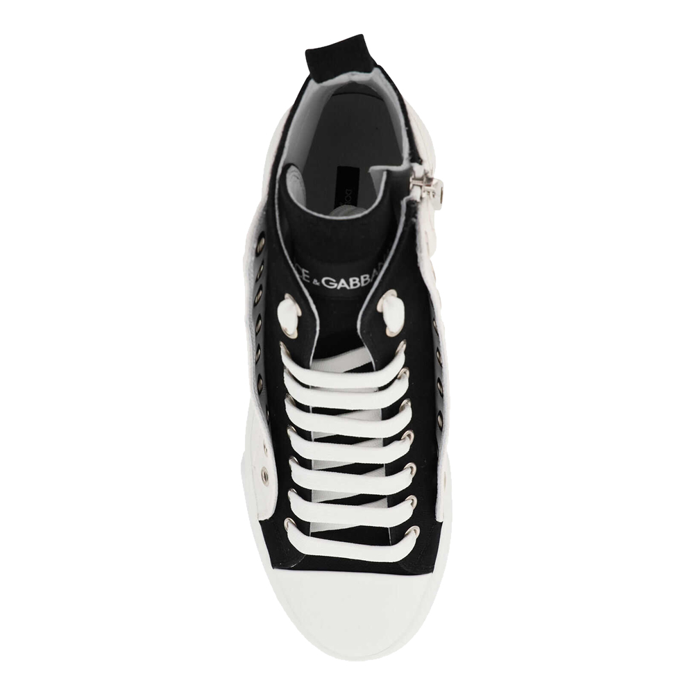 

Dolce & Gabbana White Portofino Light Hi-Top Sneakers Size IT