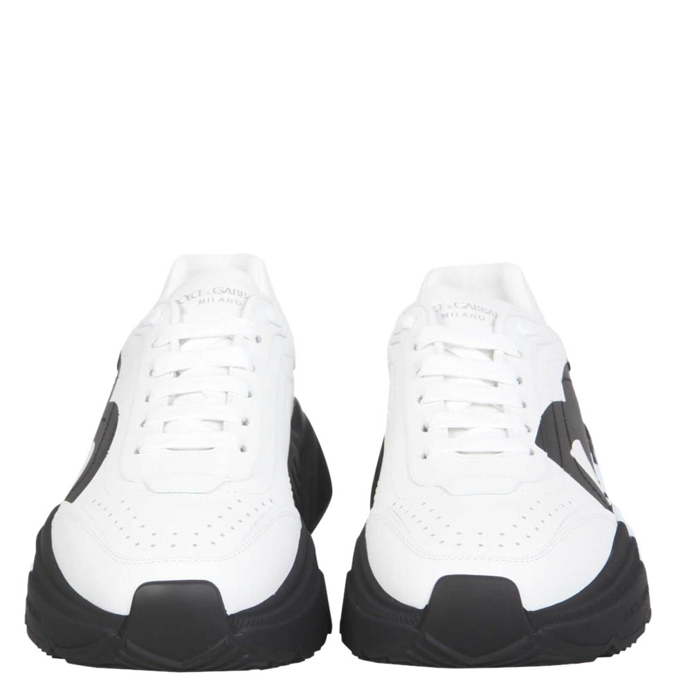 

Dolce & Gabbana White Leather Daymaster Sneakers Size IT